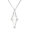 The silver penguin pendant