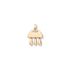 The gold petite drop pendant