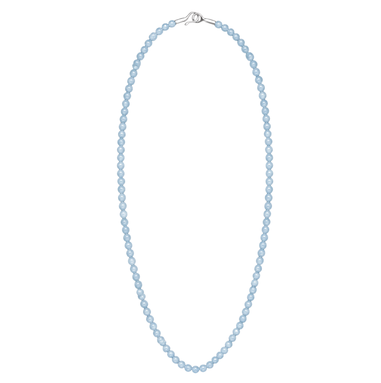 The angelite bead necklace