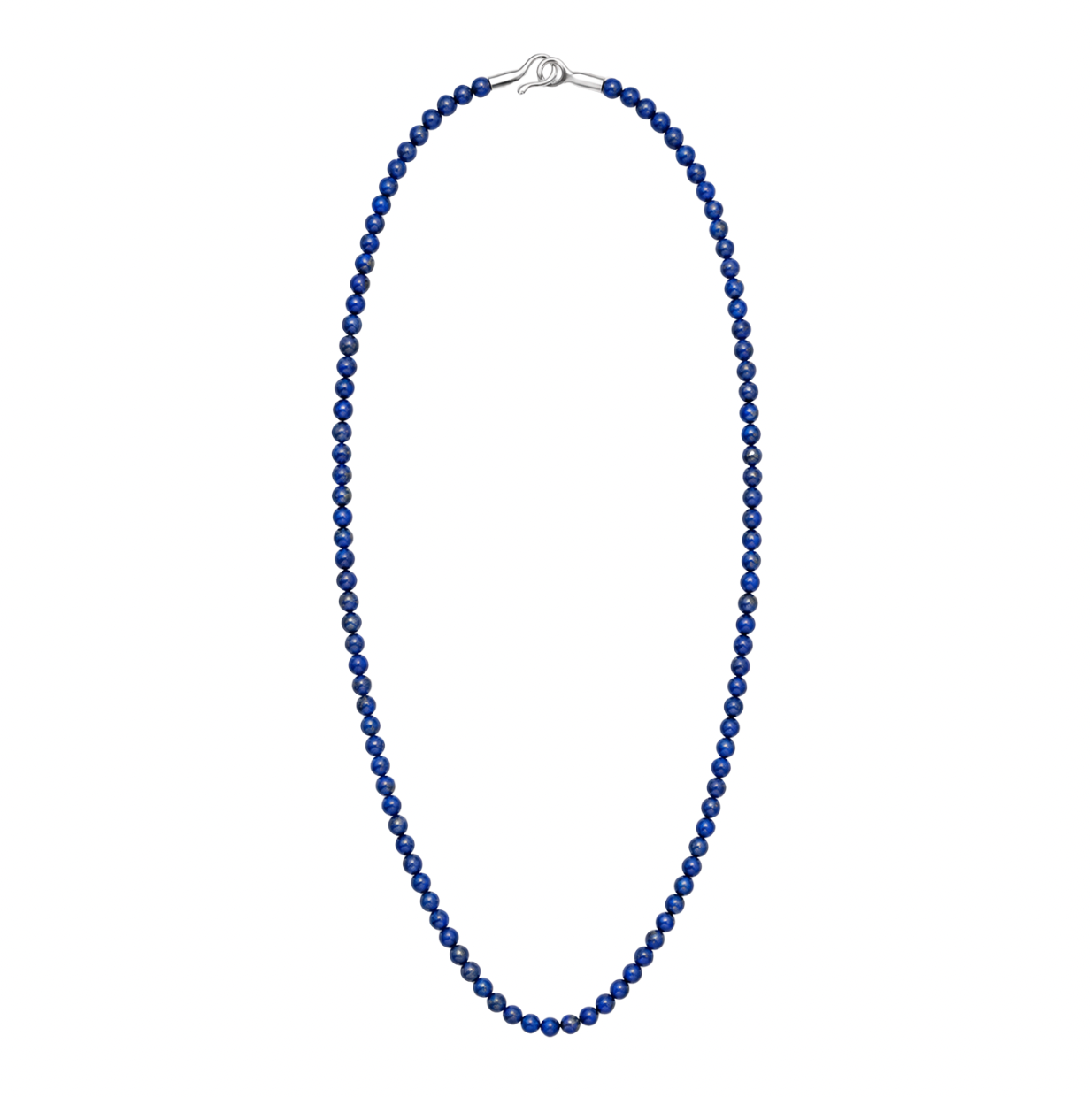 The lapis lazuli bead necklace