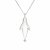 The silver penguin pendant