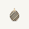 The gold grande chevron medallion