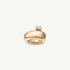 The gold grande diamond oval ring