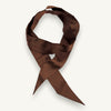 The brown grande silk scarf